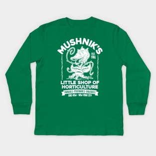 Mushnik's Little Shop of Horticulture Kids Long Sleeve T-Shirt